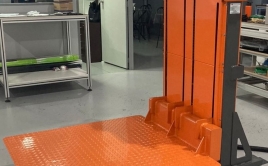 Plataforma de elevação de paletes